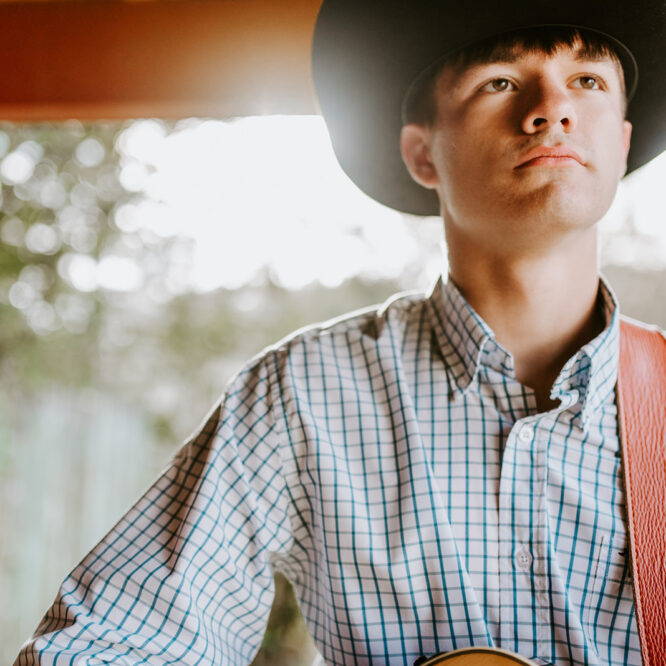 Country senior at Four J Photography in Lafayette, Louisiana